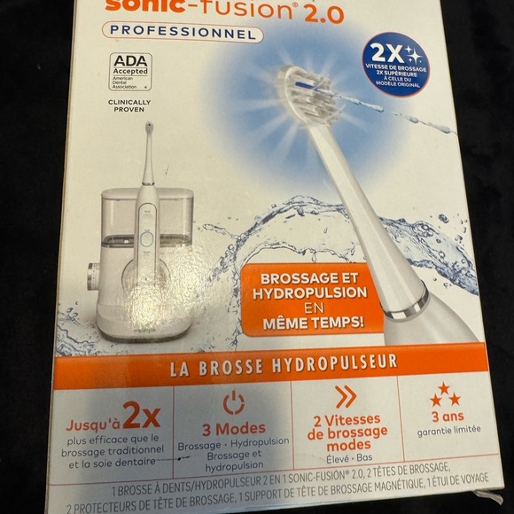 Waterpik Sonic-Fusion 2.0 Electric Toothbrush. NEW In Box. - Picture 7 of 9
